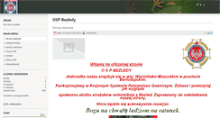 Desktop Screenshot of bezledy.osp.org.pl
