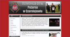 Desktop Screenshot of czerniejew.osp.org.pl