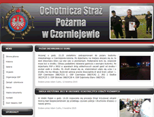 Tablet Screenshot of czerniejew.osp.org.pl