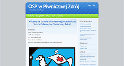 Desktop Screenshot of piwniczna.osp.org.pl