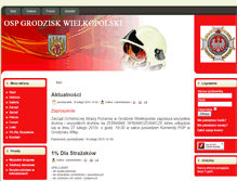 Tablet Screenshot of grodzisk.osp.org.pl