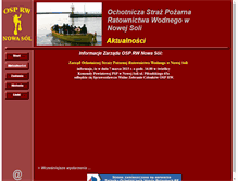 Tablet Screenshot of nowasol.osp.org.pl