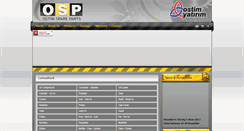 Desktop Screenshot of osp.com.tr