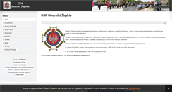 Desktop Screenshot of oborniki-slaskie.osp.org.pl