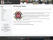 Tablet Screenshot of oborniki-slaskie.osp.org.pl