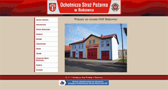Desktop Screenshot of bukowiec.osp.org.pl