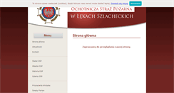 Desktop Screenshot of lekiszlacheckie.osp.org.pl